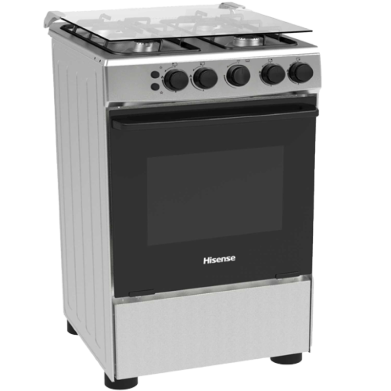 Hisense Free Stand Cookers 50CM All Gas Hot And Gas Oven HFG50111X - Image 2