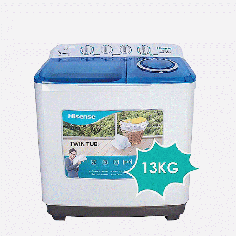 Hisense TWIN TUB 13.5KGS XPB130-2009SK Washing Machine