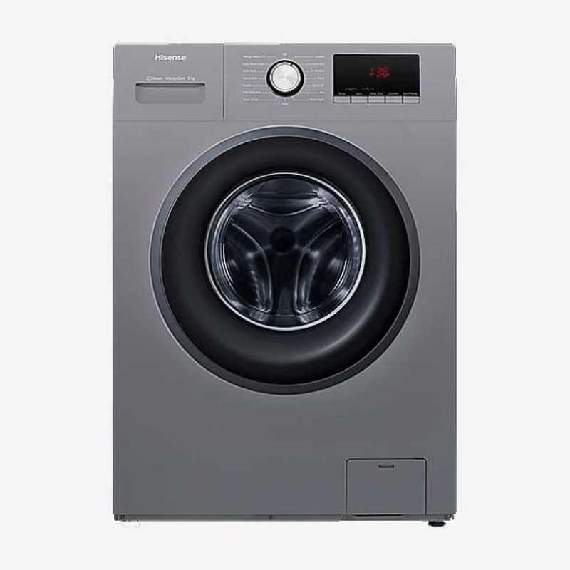 Hisense 9KGS STEAM WASHER front load WFHV9014T-Grey