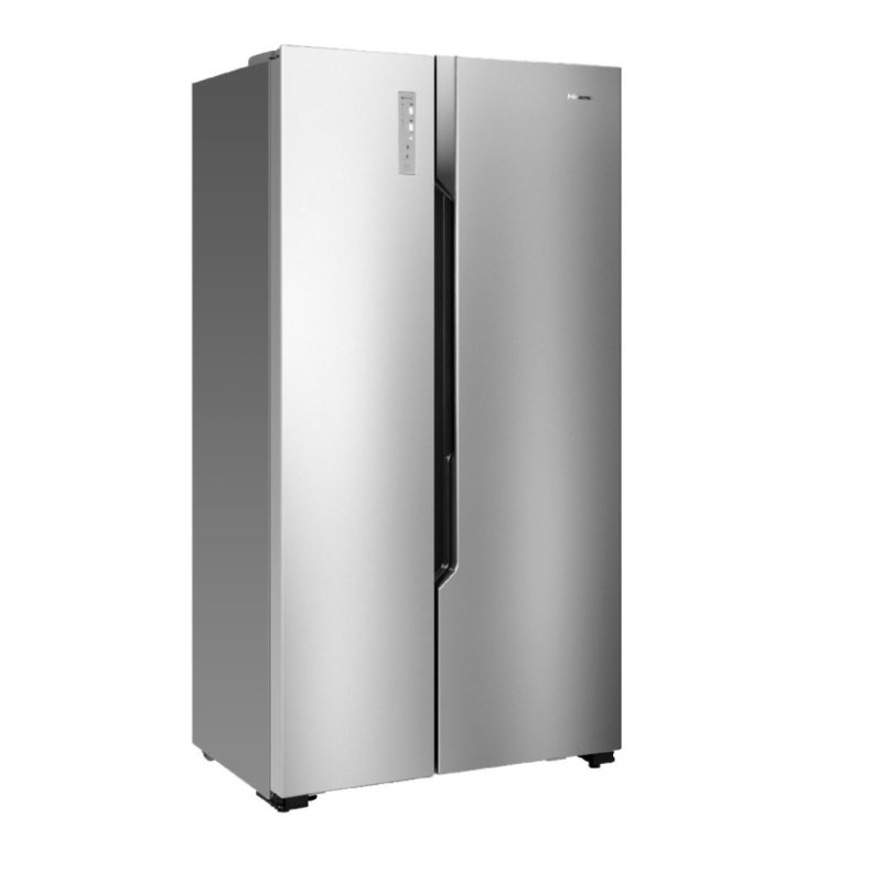 Hisense FRIDGE 518 LITRES REF518DR SIDE by SIDE Door-Silver