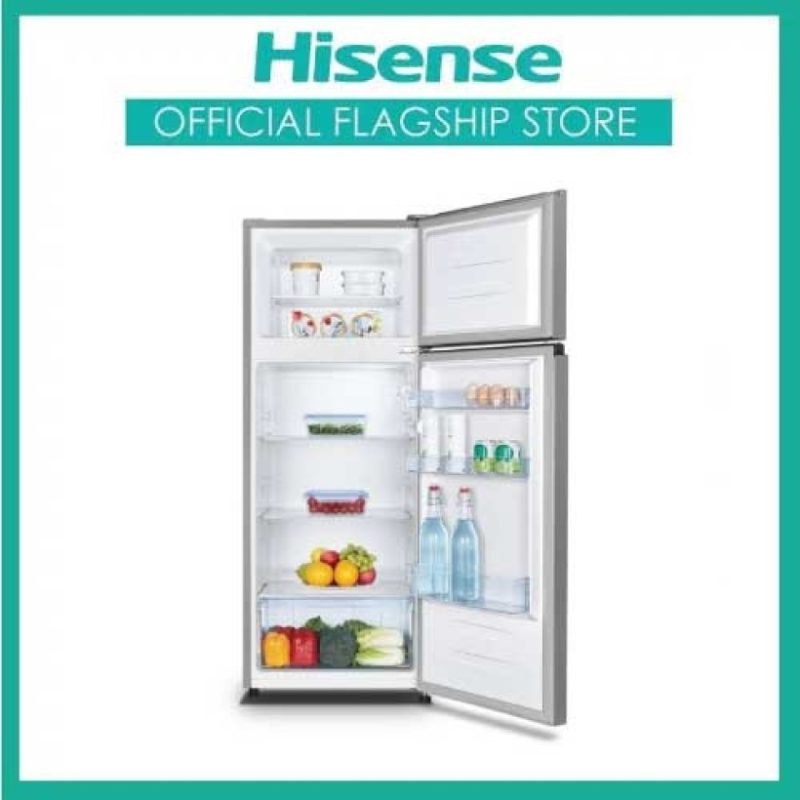 Hisense 205 Liters Titan Silver Double door Fridge (REF205DR) - Image 3